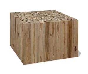 Coffee Table Side Sofa Table Hallway Tea Accent Table Genuine Teak vidaXL