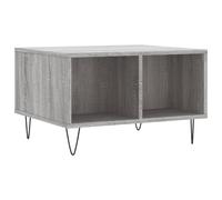 vidaXL Coffee Table Grey Sonoma 60x50x36.5 cm Engineered Wood