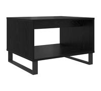 vidaXL Coffee Table Black oak 60 x 50 x 40 cm Engineered wood
