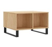vidaXL Coffee Table Sonoma Oak 60x50x36.5 cm Engineered Wood