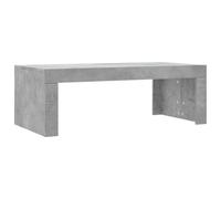 Vidaxl Coffee Table Concrete Grey 102X50X36 Cm Engineered Wood, Grey