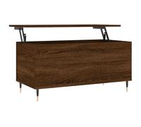 vidaXL Coffee Table Brown Oak 90x44.5x45 cm Engineered Wood