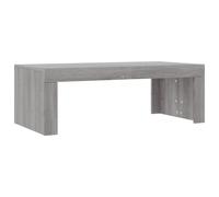 vidaXL Coffee Table Grey Sonoma 102x50x36 cm Engineered Wood, Grey