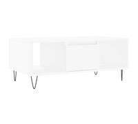 (white) vidaXL Coffee Table Side Table End Accent Telephone Sofa Table Engineered Wood