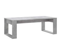 Vidaxl Coffee Table Concrete Grey 102X50X35 Cm Engineered Wood
