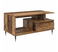 vidaXL Coffee Table Old Wood 90 x 49 x 45 cm Engineered Wood
