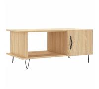 (sonoma oak) vidaXL Coffee Table Side Table Sofa Couch Table Grey Sonoma Engineered Wood