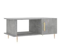 vidaXL Coffee Table Concrete Grey 90x50x40 cm Engineered Wood