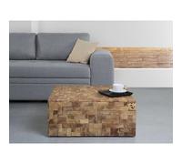 Coffee Table - Side table - Teak wood - 80x80 cm - GAMBO