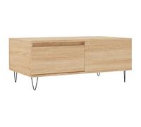 (grey sonoma) vidaXL Coffee Table Side Table Sofa Couch Table Brown Oak Engineered Wood