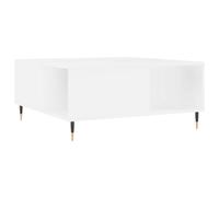 (white) vidaXL Coffee Table Side Table Sofa Couch Table Smoked Oak Engineered Wood