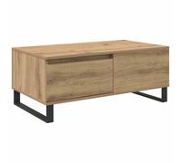 vidaXL Coffee Table Artisan Oak 90 x 50 x 36.5 cm Engineered Wood
