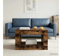 vidaXL Smoked Oak