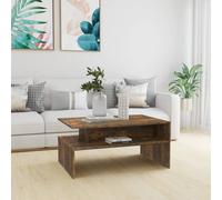 Coffee Table Smoked Oak 90x60x42,5 cm Engineered Wood