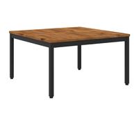Coffee Table Solid Acacia Wood Rustic Furniture Outdoor Indoor Garden vidaXL