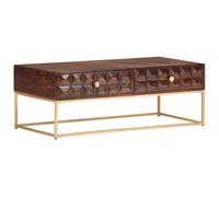 Coffee Table Solid Acacia Wood Wooden TV Stand Wooden TV Stands vidaXL