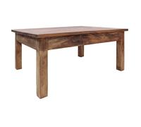 Coffee Table Solid Mahogany 96x73x45 cm Handmade Reclaimed Wood Vintage