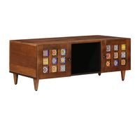 Coffee Table Natural 100 x 54 x 40 cm Solid Mango Wood