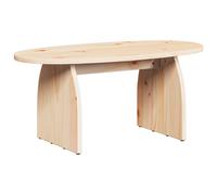 Coffee Table Solid Pine Wood Living Room Rustic Furniture Home Tables vidaXL
