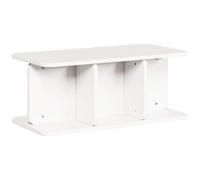 Coffee Table White 80 x 39.5 x 33.5 cm Solid pine wood