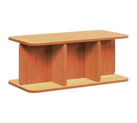 Coffee Table Solid pine wood Rustic Pine Wood Living Room Rectangular vidaXL