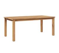 Coffee Table Brown 110 x 55 x 45 cm Solid Teak Wood