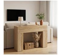 Coffee Table Sonoma Oak 102x35x75cm Engineered Wood Minimalist Rectangular Large