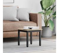 vidaXL Coffee Table Sonoma 40 x 40 x 36 cm Engineered Wood
