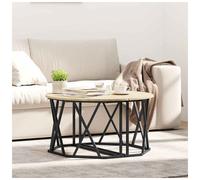 vidaXL Coffee Table Sonoma Oak 80 x 80 x 42 cm, Brown