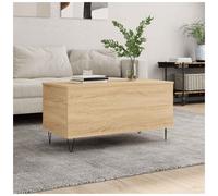 Coffee Table Sonoma Oak 90x44.5x45 cm Engineered Wood Flip-Top Storage HairpinS
