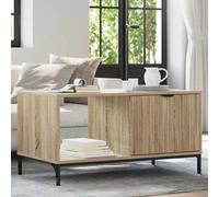 vidaXL Coffee Table Sonoma oak 90 x 49 x 46 cm Engineered wood