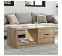 Coffee Table 90 X 50 X 37 Cm Engineered Wood