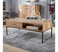 Coffee Table Storage Oak Effect Living Room Centrepiece 1 Drawer Unit