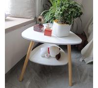 Coffee Table - Sturdy Triangle Design for Living Room, Easy Assembly, Modern Style