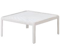 Beliani Garden Coffee Table Ferretti 69 Cm 69 Cm Light Beige
