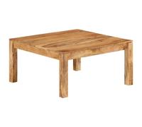 Vidaxl Coffee Table 80X80X40 Cm Solid Mango Wood