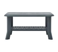 Vidaxl Coffee Table Green 90X60X46 Cm Plastic, Green