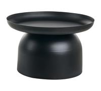 Beliani Coffee Table TORRENS Metal Black, Black