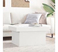 Coffee Table White 100x55x40cm Engineered Wood Sliding Top Storage Modern Living