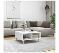 vidaXL Coffee Table White Engineered Wood Couch Side Table Indoor Furniture