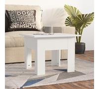 (white) vidaXL Coffee Table Couch Table Hall End Center Accent Table Engineered Wood