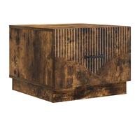 vidaXL Coffee Table with Drawer - Engineered Wood, Concrete Grey 49x50x37 cm