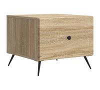 vidaXL Coffee Table Smoked Oak 49 x 50 x 40 cm Engineered Wood