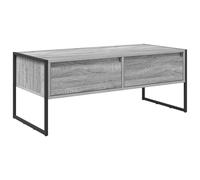 Coffee Table with Drawer with Storage Engineered Wood Industrial Modern vidaXL