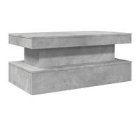 Coffee Table with LED Lights Hallway Accent End Table Side Sofa Table vidaXL