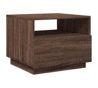 Coffee Table with LED Lights Hallway Accent End Table Side Sofa Table vidaXL