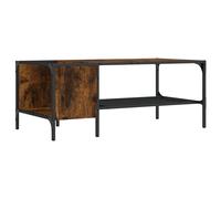 Coffee Table with Rack Hallway End Table Sofa Table Engineered Wood vidaXL