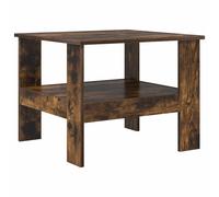 vidaXL Coffee Table Black Oak 57 x 55 x 45 cm Engineered Wood