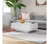 vidaXL Coffee Table White 90x60x31 cm Engineered Wood