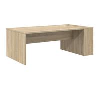 Coffee Table with Storage Engineered Wood Living Room Contemporary Low vidaXL